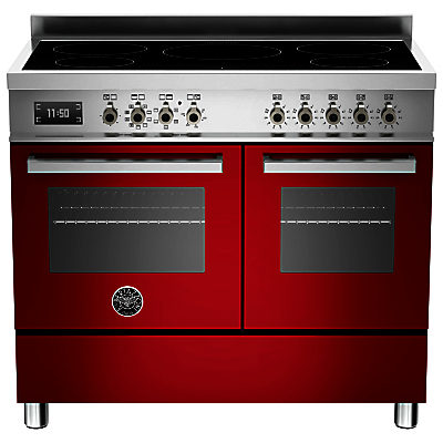 Bertazzoni Professional Series 100cm Electric Induction Range Cooker Red